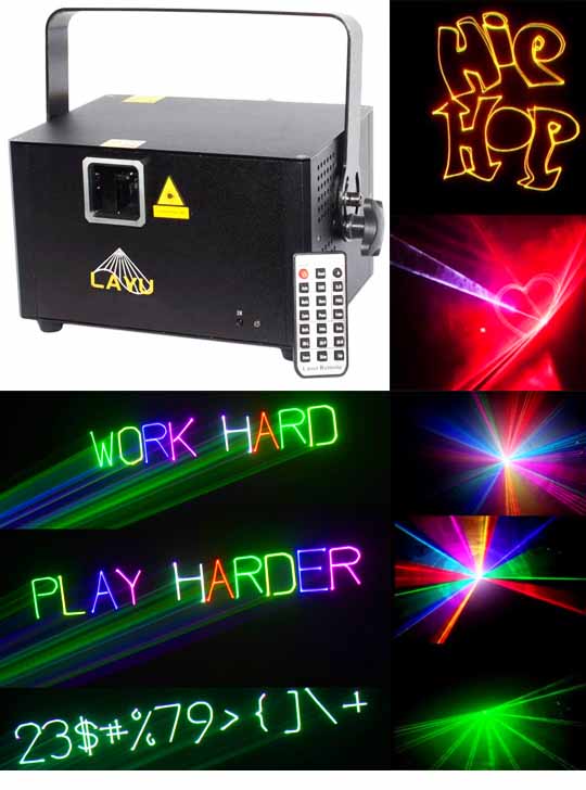 Оборудование для световой рекламы Promolaser LAYU AP25RGB PRO для 500 метров