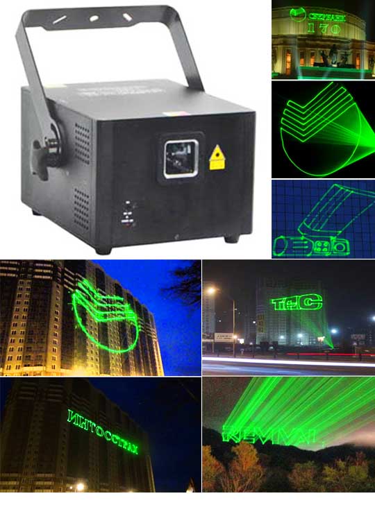 Анимационный лазерный проектор STAGE4 GRAPH SDA 1000G