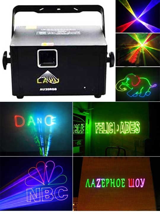 Оборудование для лазерного шоу LAYU AU35RGB PRO