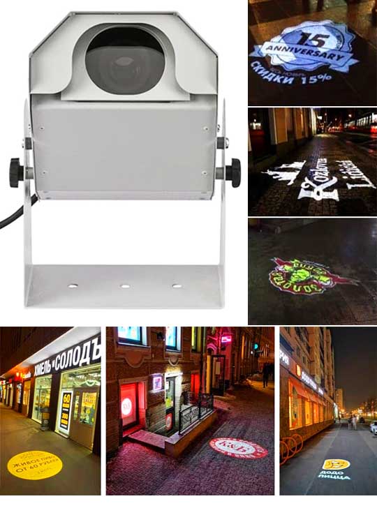 Гобо проектор для рекламы LED150 OUTDOOR G1