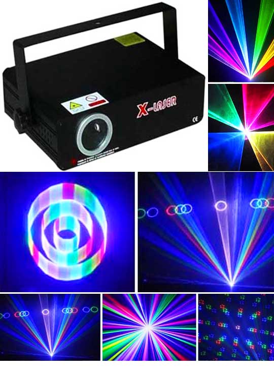 Лазер для дискотек RGB300SD