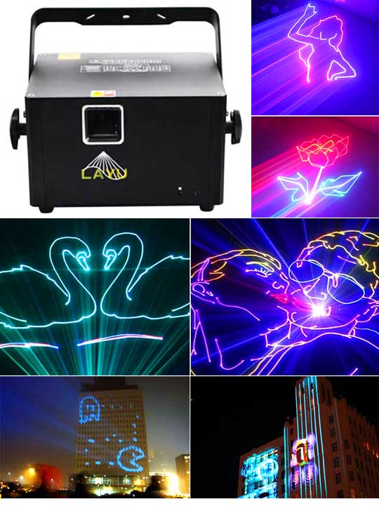 Программируемый лазерный проектор WORLD CLASS 3B RGB 1W