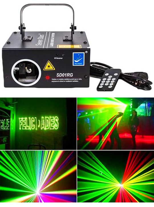 Лазерный проектор для рекламы Big Dipper SD01RG