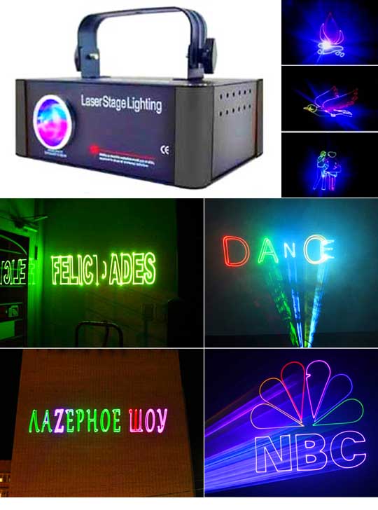 Программируемый лазерный проектор BG SV 01 RGB