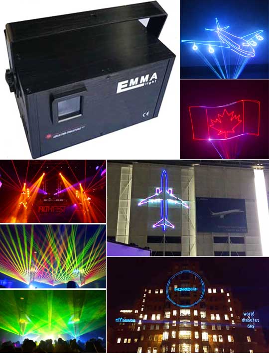 Программируемый лазерный проектор EM-PREMIUM 1500