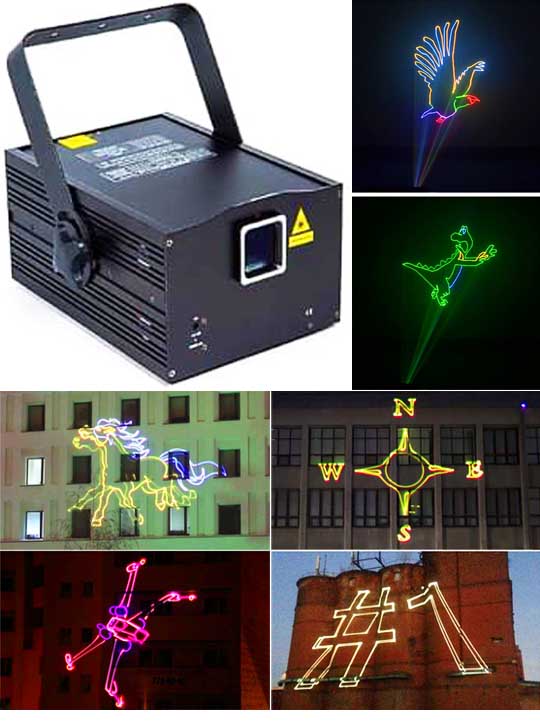 Оборудование для лазерной анимации и лазерных текстов SHOWLIGHT L1456RGB