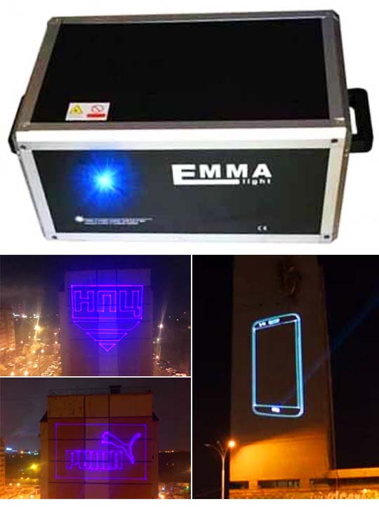Оборудование для лазерного шоу 1500МВТ 3D SD RGB