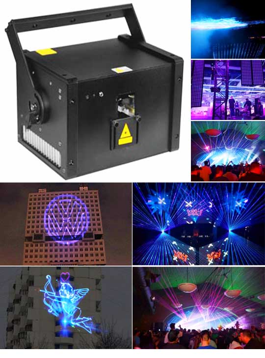 Лазерный проектор для наружной рекламы AH30RGB