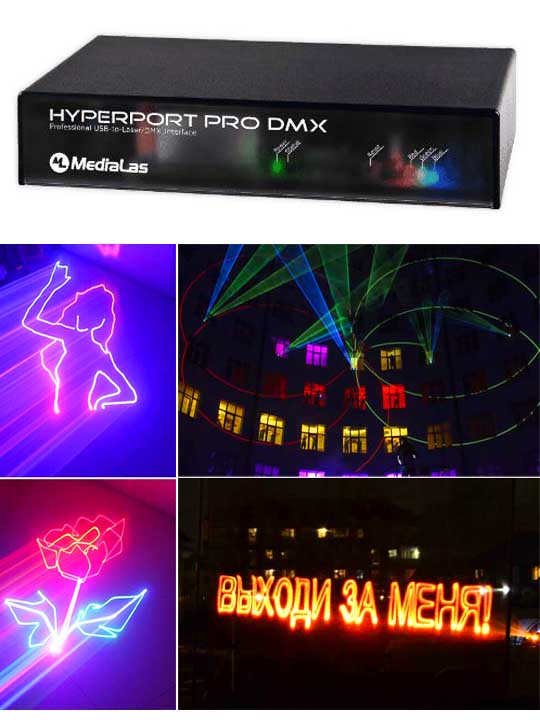 Микроконтроллер MEDIALAS HyperPort Pro DMX