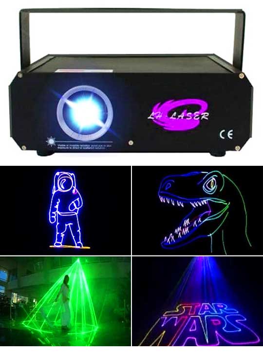 Лазерный проектор для наружной рекламы Dimension 3D