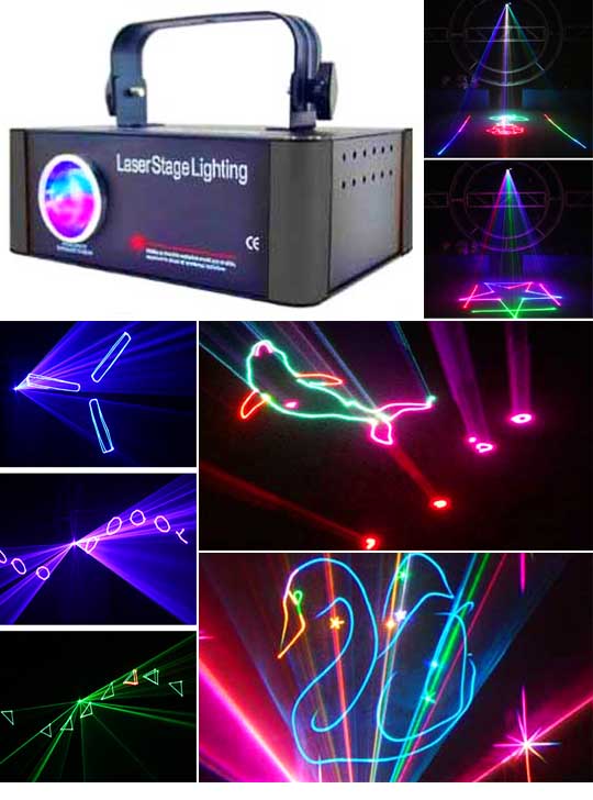 Оборудование для лазерной анимации и лазерных текстов X-Laser RGV