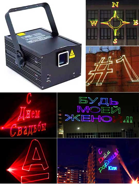 Лазерный проектор для наружной рекламы SHOWLIGHT L1456RGB