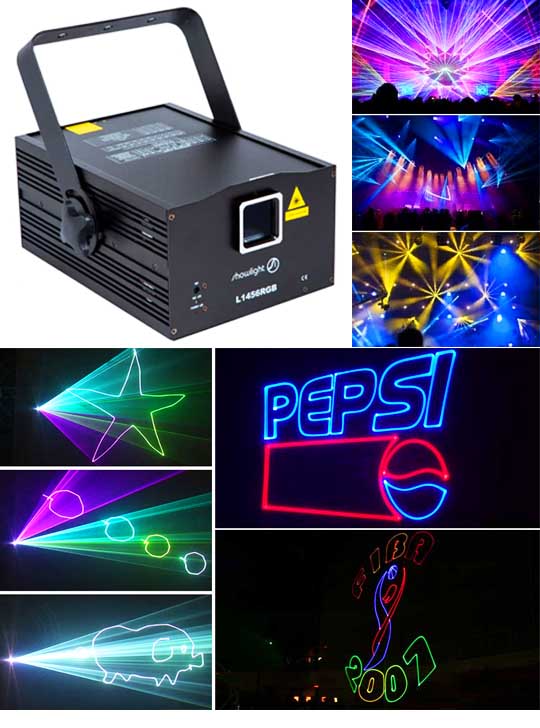 Лазерный проектор RGB SHOWLIGHT L1456RGB