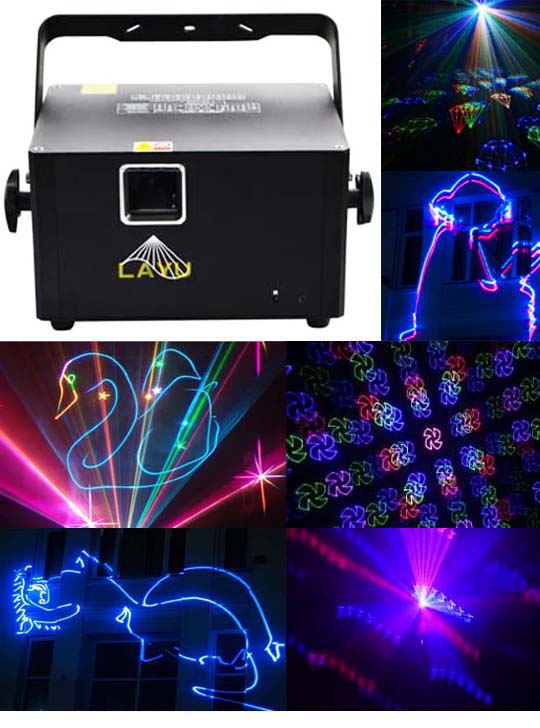 Лазерный проектор для рекламы LAYU AP15RGB