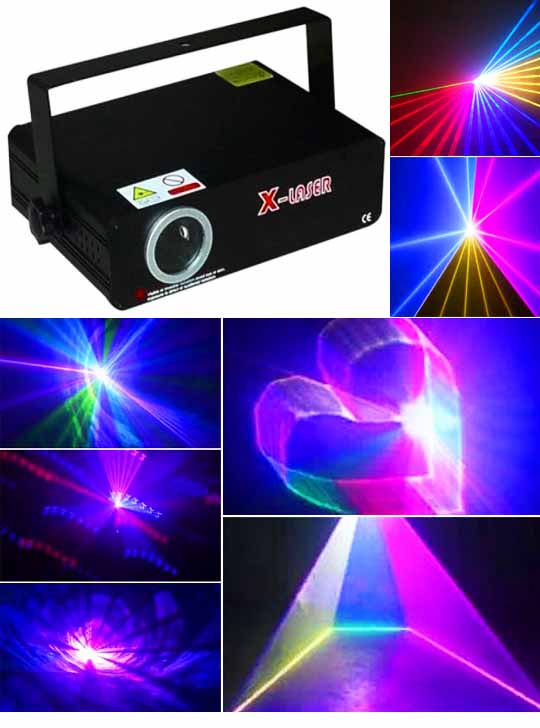 Лазерный проектор для рекламы RGB300SD