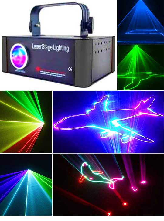 Лазерный проектор для рисования на асфальте X-Laser RGV