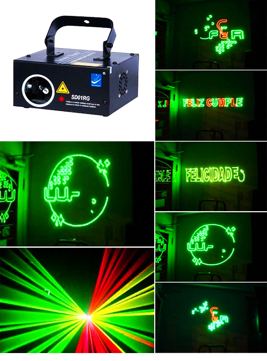 Лазерный проектор для рекламы BG SV 01 RGY